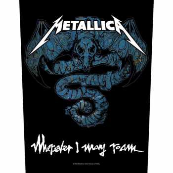 Merch Metallica: Hátfelvarró Wherever I May Roam