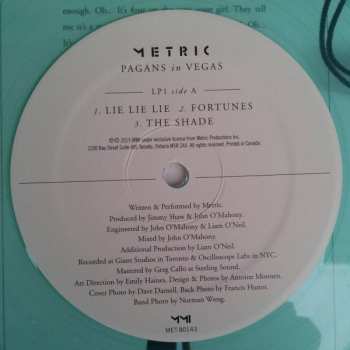 2LP Metric: Pagans In Vegas LTD | CLR