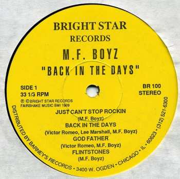 CD M.F. Boyz: A Effect - Flow Version