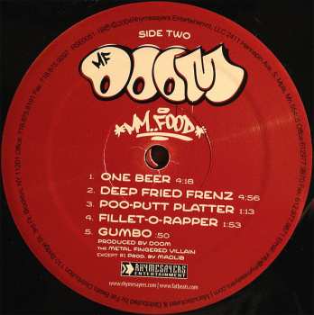 2LP MF Doom: Mm..food