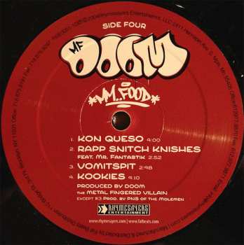 2LP MF Doom: Mm..food