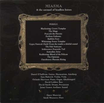 CD Miasma & The Carousel Of Headless Horses: Perils