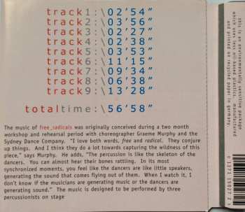 CD David Hudson: Free_Radicals: \\ Voices, Percussion & Didgeridoo