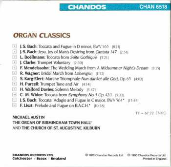 CD Michael Austin: Organ Classics