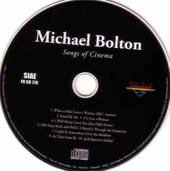 CD Michael Bolton: Songs Of Cinema