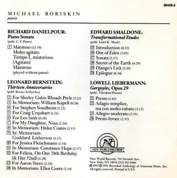 CD Leonard Bernstein: Works By Bernstein, Danielpour, Liebermann, Smaldone