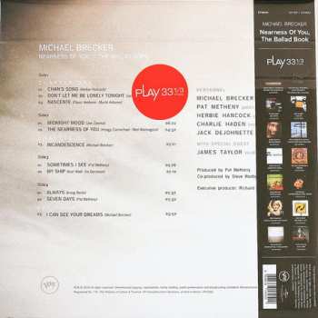 2LP Michael Brecker: Nearness Of You (The Ballad Book) LTD