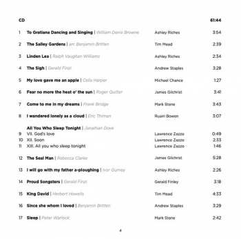 CD Lawrence Zazzo: Proud Songsters: English Solo Song