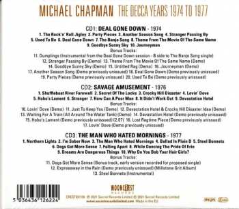 3CD Michael Chapman: The Decca Years 1974 To 1977