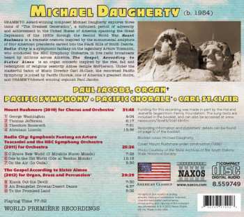 CD Michael Daugherty: Mount Rushmore: Radio City - The Gospel According To Sister Aimee