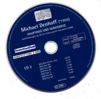 2CD Vogler Quartett: Hauptweg & Nebenwege - Aufziechnungen Op.83 Für Streichquartett Und Klavier