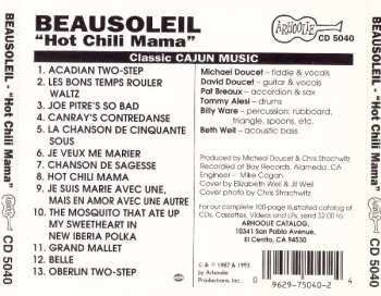 CD Beausoleil: Hot Chili Mama
