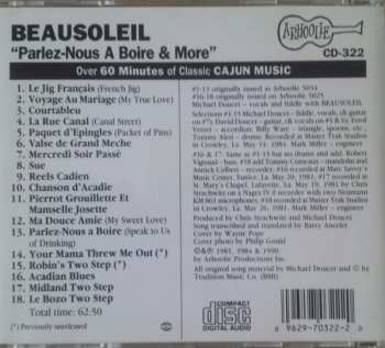 CD Beausoleil: Parlez-Nous A Boire & More