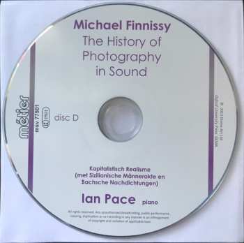 5CD Michael Finnissy: The History Of Photography In Sound