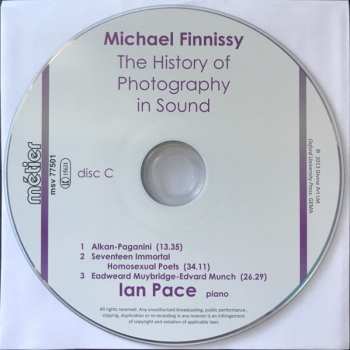 5CD Michael Finnissy: The History Of Photography In Sound