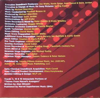 CD Michael Giacchino: Spider-Man: Far From Home (Original Motion Picture Soundtrack)