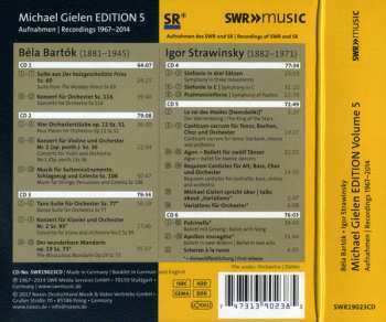 6CD/Dobozkészlet Igor Stravinsky: Michael Gielen Edition, Vol. 5 1967-2014