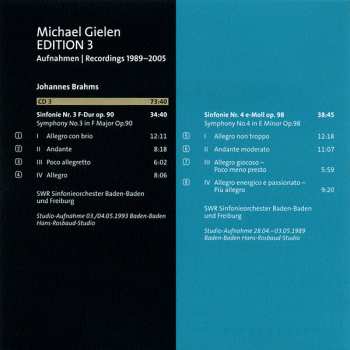 5CD/Dobozkészlet Johannes Brahms: Brahms The Symphonies, Piano Concerto No.1, Double Concerto, Piano Quartet No.1