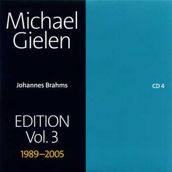 5CD/Dobozkészlet Johannes Brahms: Brahms The Symphonies, Piano Concerto No.1, Double Concerto, Piano Quartet No.1