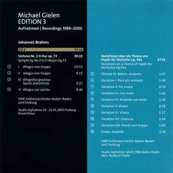 5CD/Dobozkészlet Johannes Brahms: Brahms The Symphonies, Piano Concerto No.1, Double Concerto, Piano Quartet No.1
