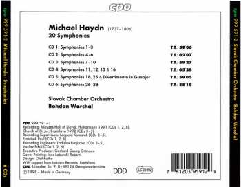 6CD Slovak Chamber Orchestra: 20 Symphonies