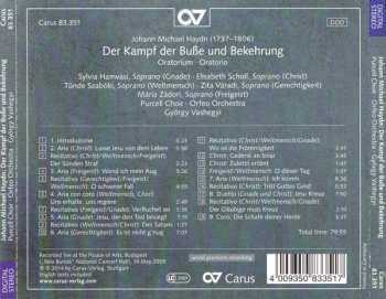 CD Michael Haydn: Der Kampf Der Buße Und Bekehrung - Oratorium