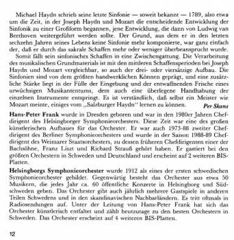 CD Helsingborgs Symfoniorkester: Symphonies