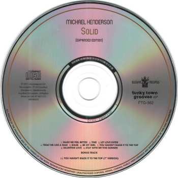 CD Michael Henderson: Solid