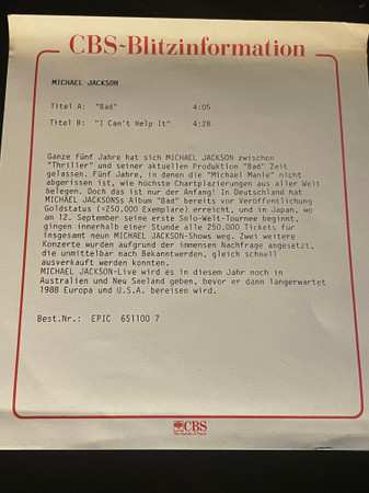 SP Michael Jackson: Bad