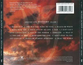 CD Michael Jackson: Greatest Hits - HIStory Volume I