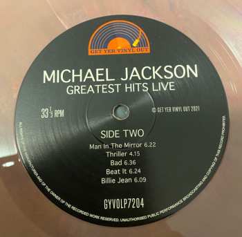 LP Michael Jackson: Greatest Hits Live DLX