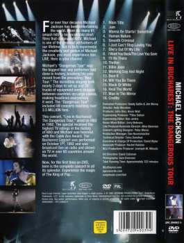 DVD Michael Jackson: Live In Bucharest: The Dangerous Tour