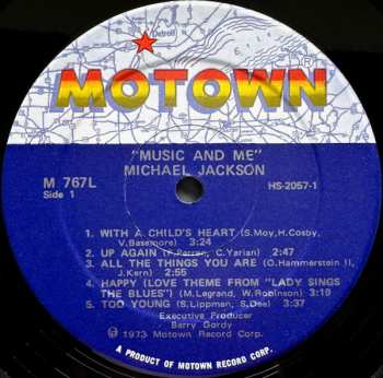 LP Michael Jackson: Music & Me