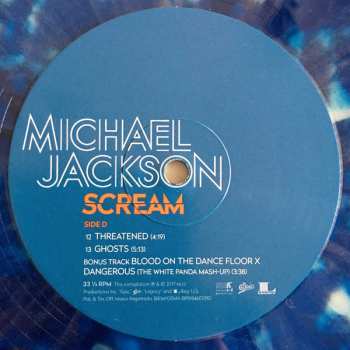2LP Michael Jackson: Scream CLR