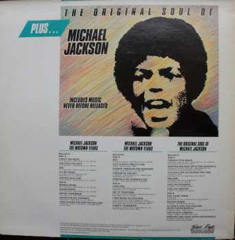3LP Michael Jackson: The Motown Years ...His Greatest Hits