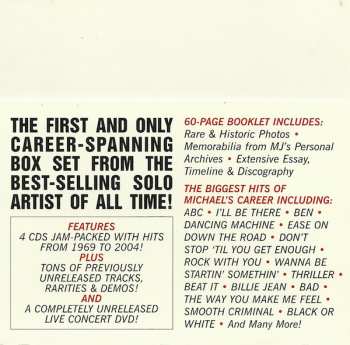 4CD/DVD/Dobozkészlet Michael Jackson: The Ultimate Collection LTD