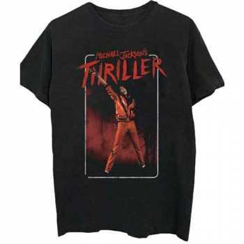 Merch Michael Jackson: Póló Thriller White Red Suit 