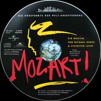 CD Michael Kunze: Mozart! (Die Höhepunkte Der Welt-Uraufführung)