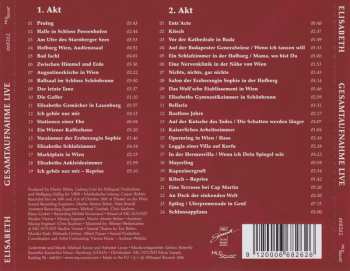 2CD Michael Kunze: Elisabeth (Gesamtaufnahme Live Aus Dem Theater An Der Wien)