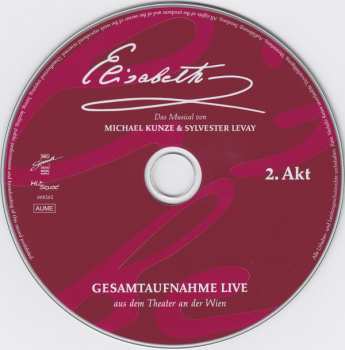 2CD Michael Kunze: Elisabeth (Gesamtaufnahme Live Aus Dem Theater An Der Wien)