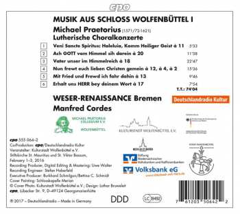 CD Michael Praetorius: Erhalt Uns Herr Bey Deinem Wort - Lutherische Choralkonzerte