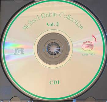 3CD/Dobozkészlet Michael Rabin: Collection Vol.2 . Violin Concertos (Live Performances)