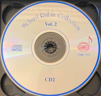 3CD/Dobozkészlet Michael Rabin: Collection Vol.2 . Violin Concertos (Live Performances)