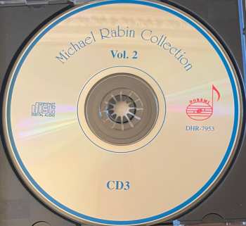 3CD/Dobozkészlet Michael Rabin: Collection Vol.2 . Violin Concertos (Live Performances)