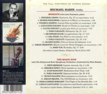 CD Michael Rabin: Mosaics/The Magic Bow
