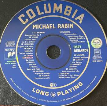 CD Michael Rabin: The Early Years LTD | DIGI
