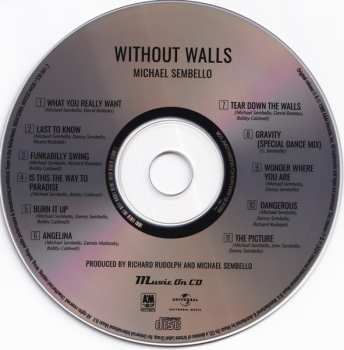 CD Michael Sembello: Without Walls