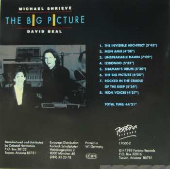 CD Michael Shrieve: The Big Picture