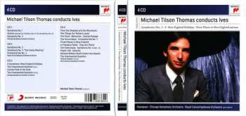 4CD/Dobozkészlet The Chicago Symphony Orchestra: Michael Tilson Thomas Conducts Ives