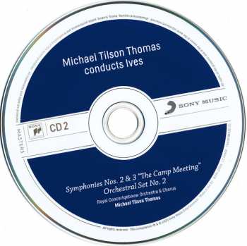 4CD/Dobozkészlet The Chicago Symphony Orchestra: Michael Tilson Thomas Conducts Ives